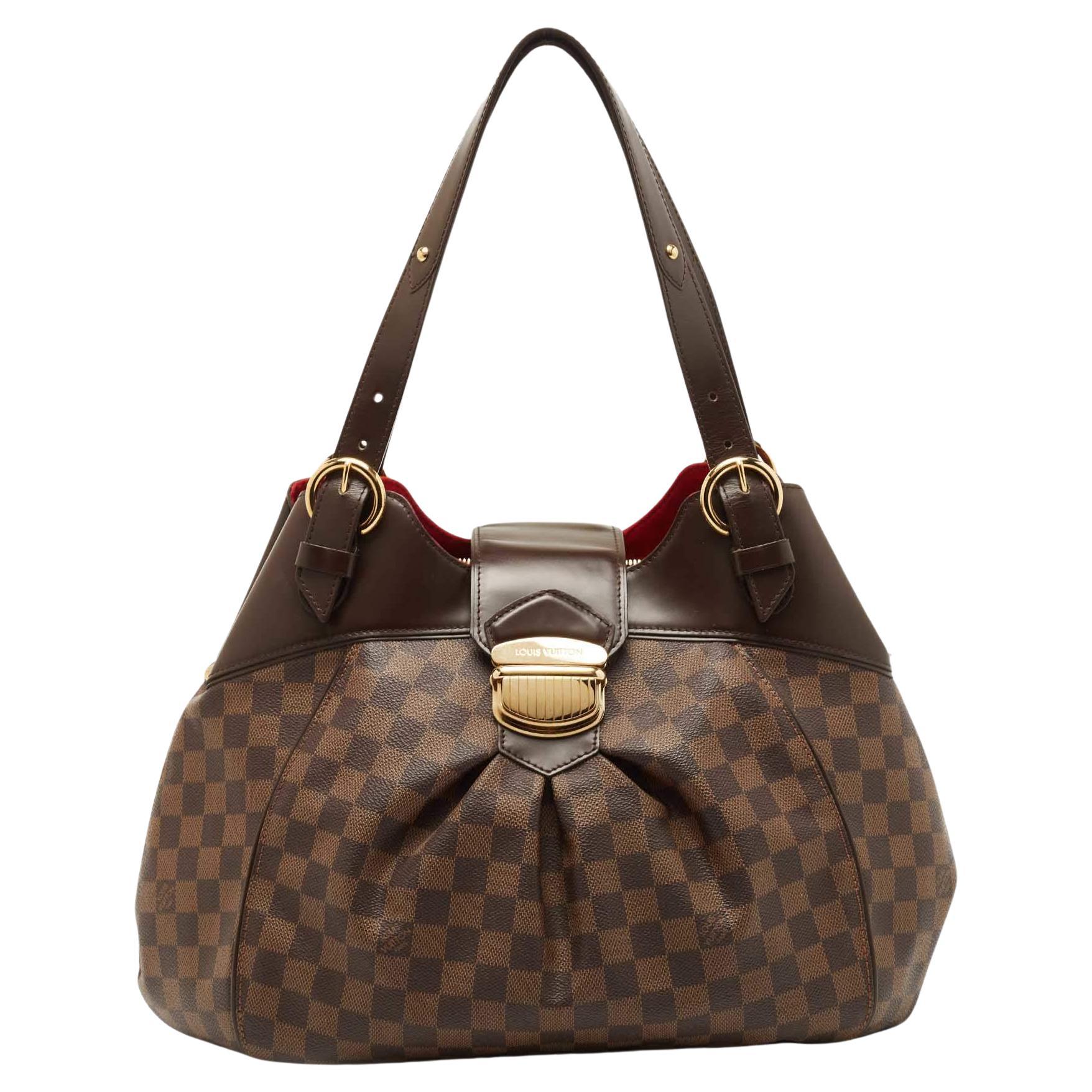 Louis Vuitton Damier Ebene Sistina GM Shoulder Bag For Sale at 1stDibs