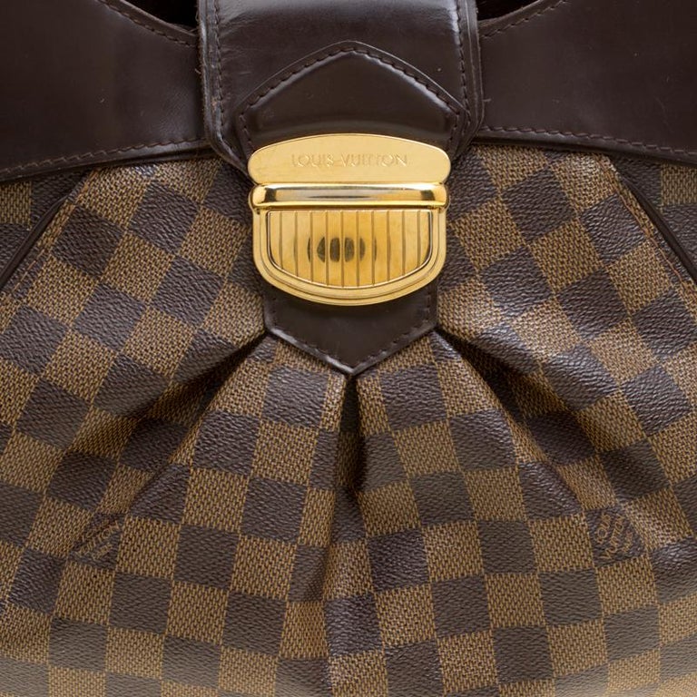 Louis Vuitton Damier Ebene Canvas Sistina MM Bag For Sale at 1stdibs