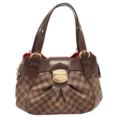 Bolso Louis Vuitton Damier Ebene Canvas Sistina PM