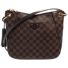 Louis Vuitton Damier Ebene Canvas South Bank Besace Tasche