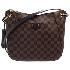 Louis Vuitton South Bank Besace Brown Damier Ebene Canvas Shoulder Bag