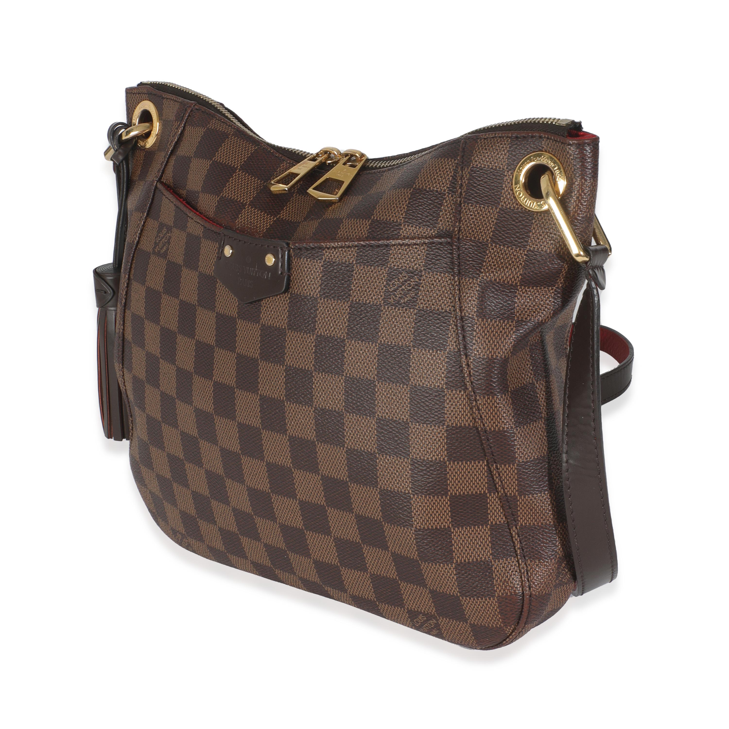 Louis Vuitton Damier Ebene Canvas South Bank Besace In Good Condition For Sale In New York, NY