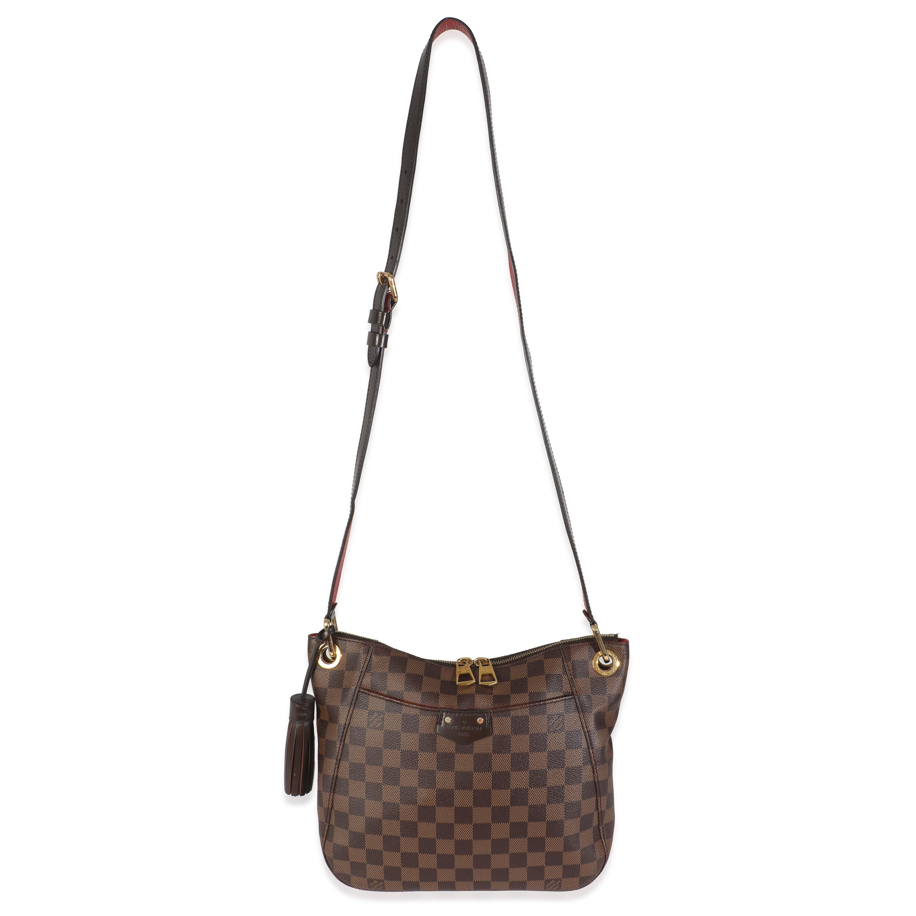 Louis Vuitton Damier Ebene Canvas South Bank Besace For Sale 1