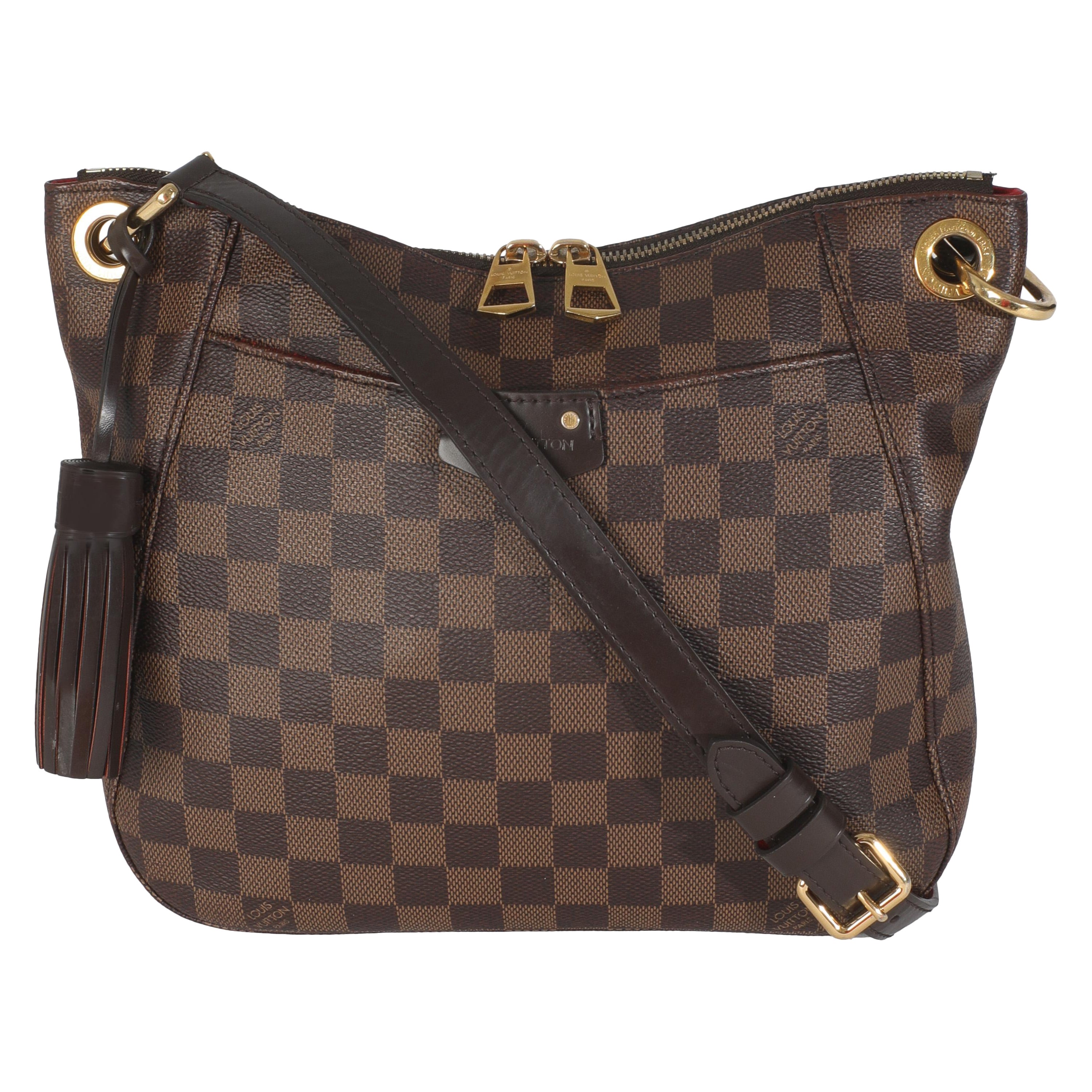 Louis Vuitton Damier Ebene Canvas South Bank Besace For Sale