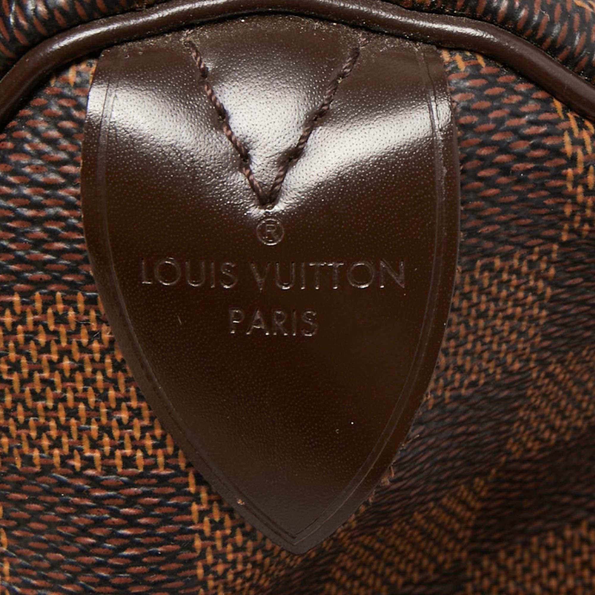 Louis Vuitton Damier Ebene Canvas Speedy 25 Bag 7