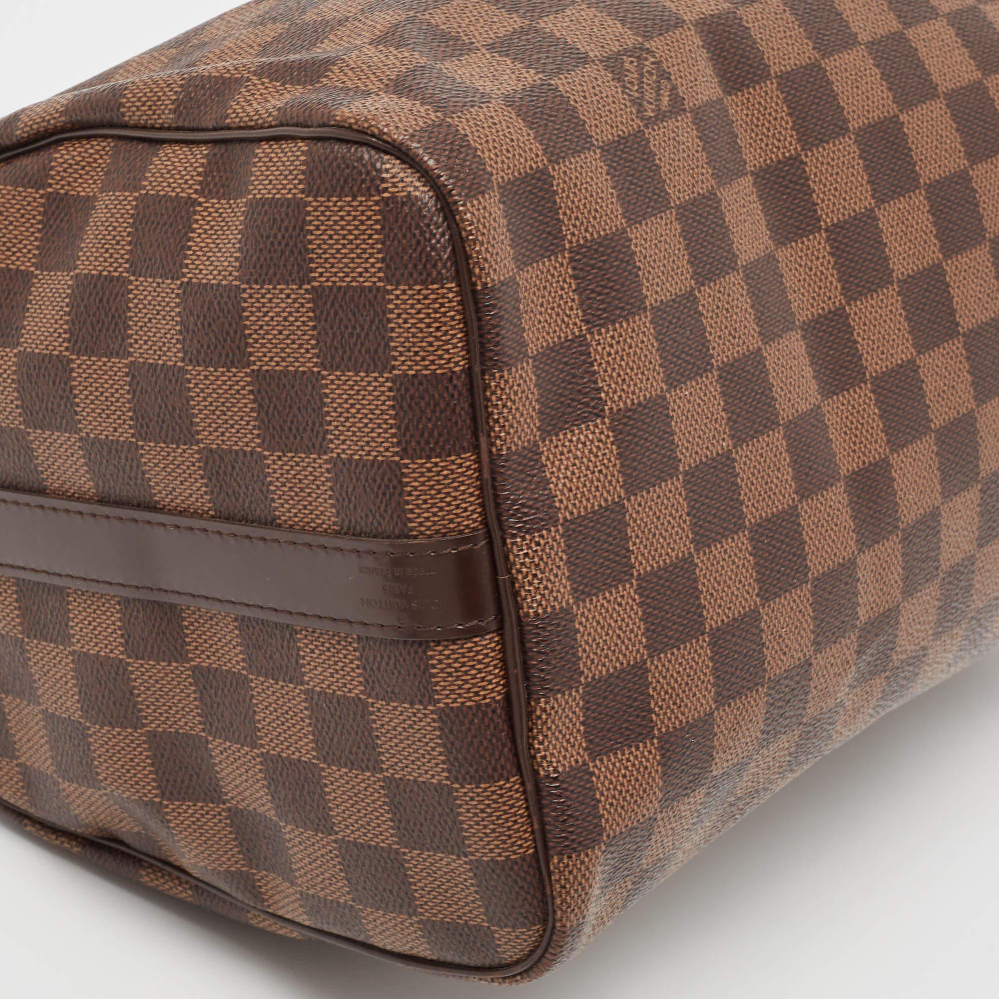 Louis Vuitton Damier Ebene Canvas Speedy 30 Bandoulière 11