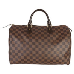 Louis Vuitton Damier Ebene Canvas Speedy 35