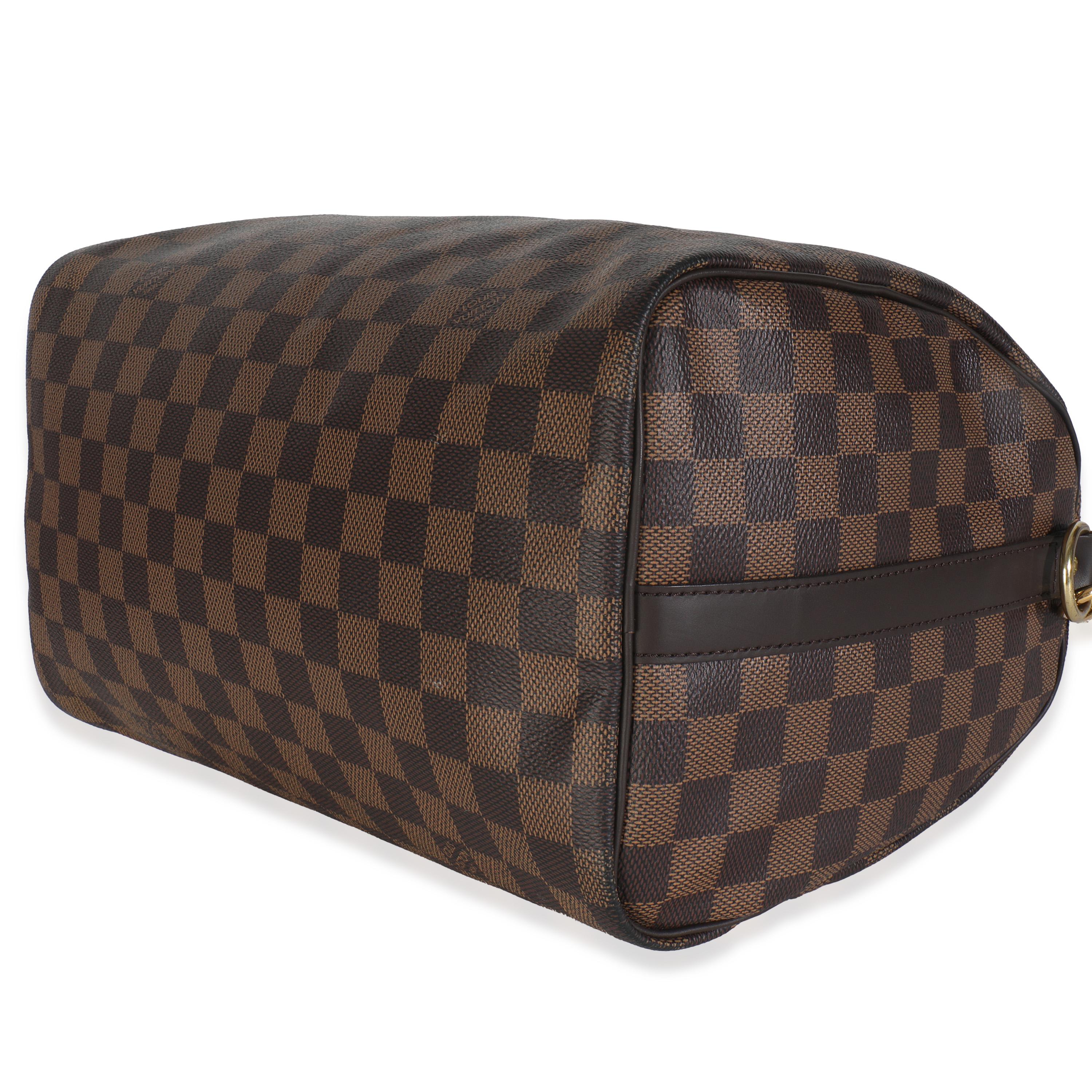 Louis Vuitton Damier Ebene Canvas Speedy Bandouliere 30 Bon état - En vente à New York, NY