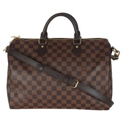 Louis Vuitton Damier Ebene Canvas Speedy Bandouliere 35