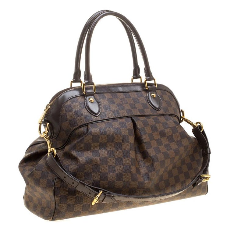 Louis Vuitton Damier Ebene Canvas Trevi GM Bag For Sale at 1stDibs