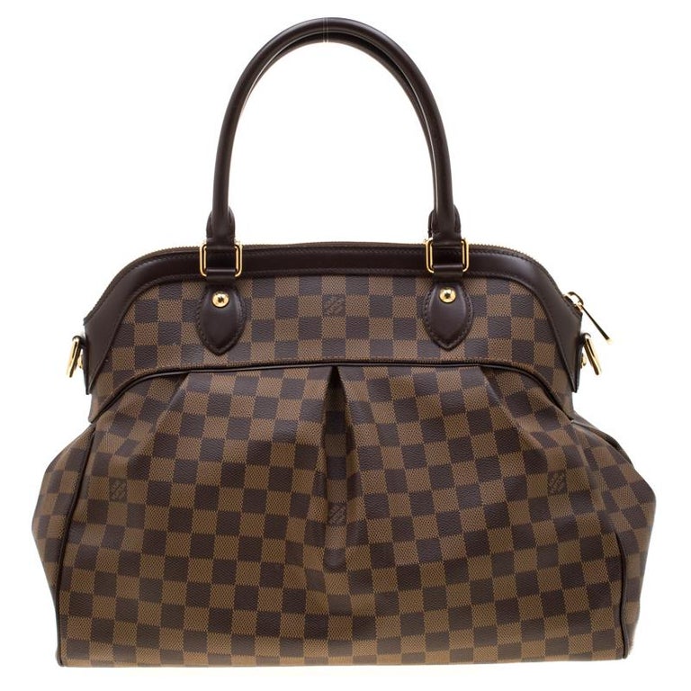 Louis Vuitton Damier Ebene Canvas Trevi GM Bag For Sale at 1stdibs