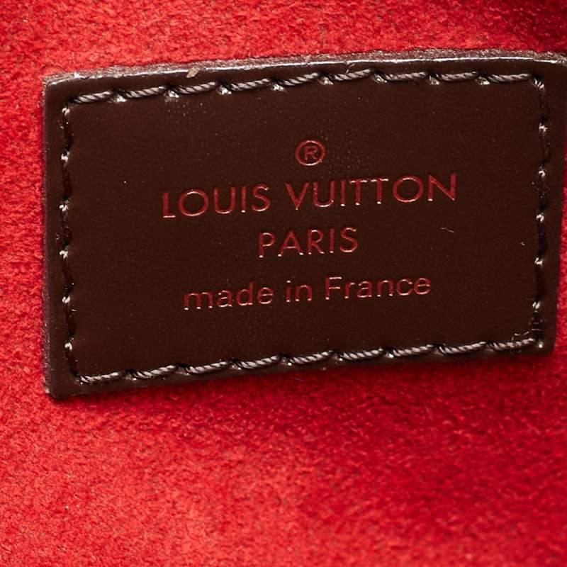 Louis Vuitton Damier Ebene Canvas Trevi GM Bag For Sale 2