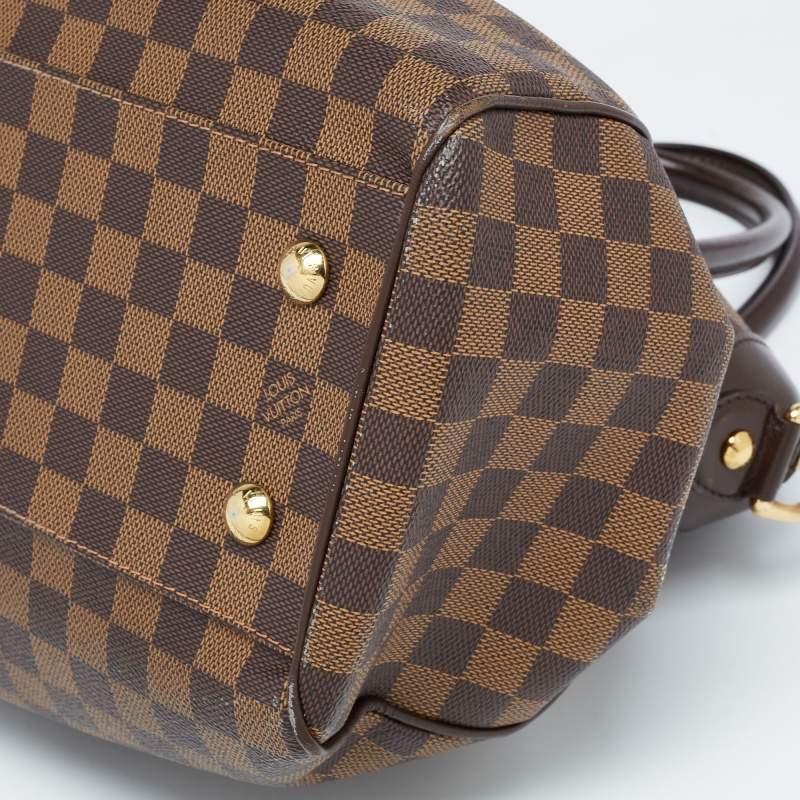 Louis Vuitton Damier Ebene Canvas Trevi GM Bag For Sale 4