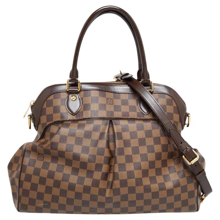 Louis Vuitton Damier Ebene Canvas Trevi GM Bag For Sale