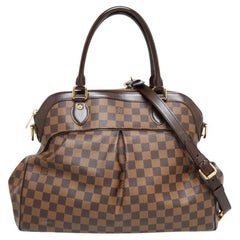 Louis Vuitton Damier Ebene Trevi GM-Tasche aus Segeltuch