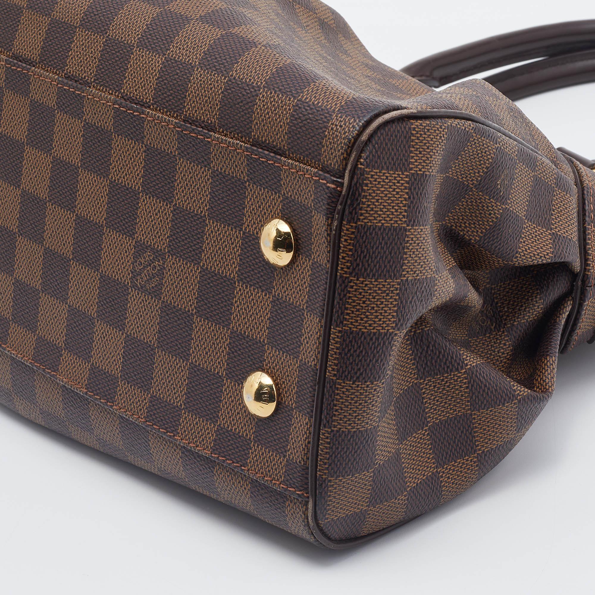 Louis Vuitton Damier Ebene Canvas Trevi PM Bag 4
