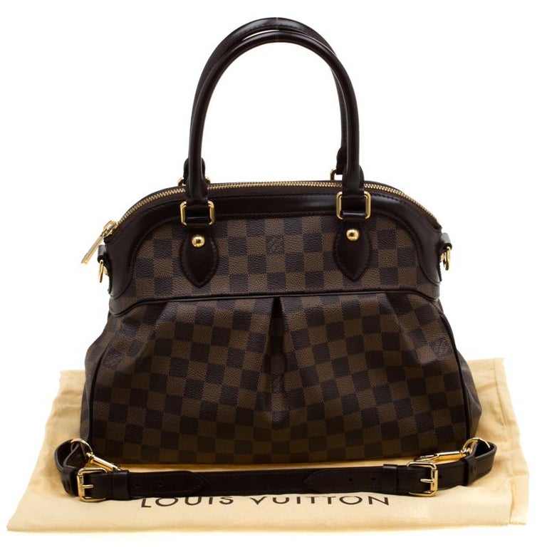 Louis Vuitton Damier Ebene Canvas Trevi PM Bag For Sale at 1stdibs