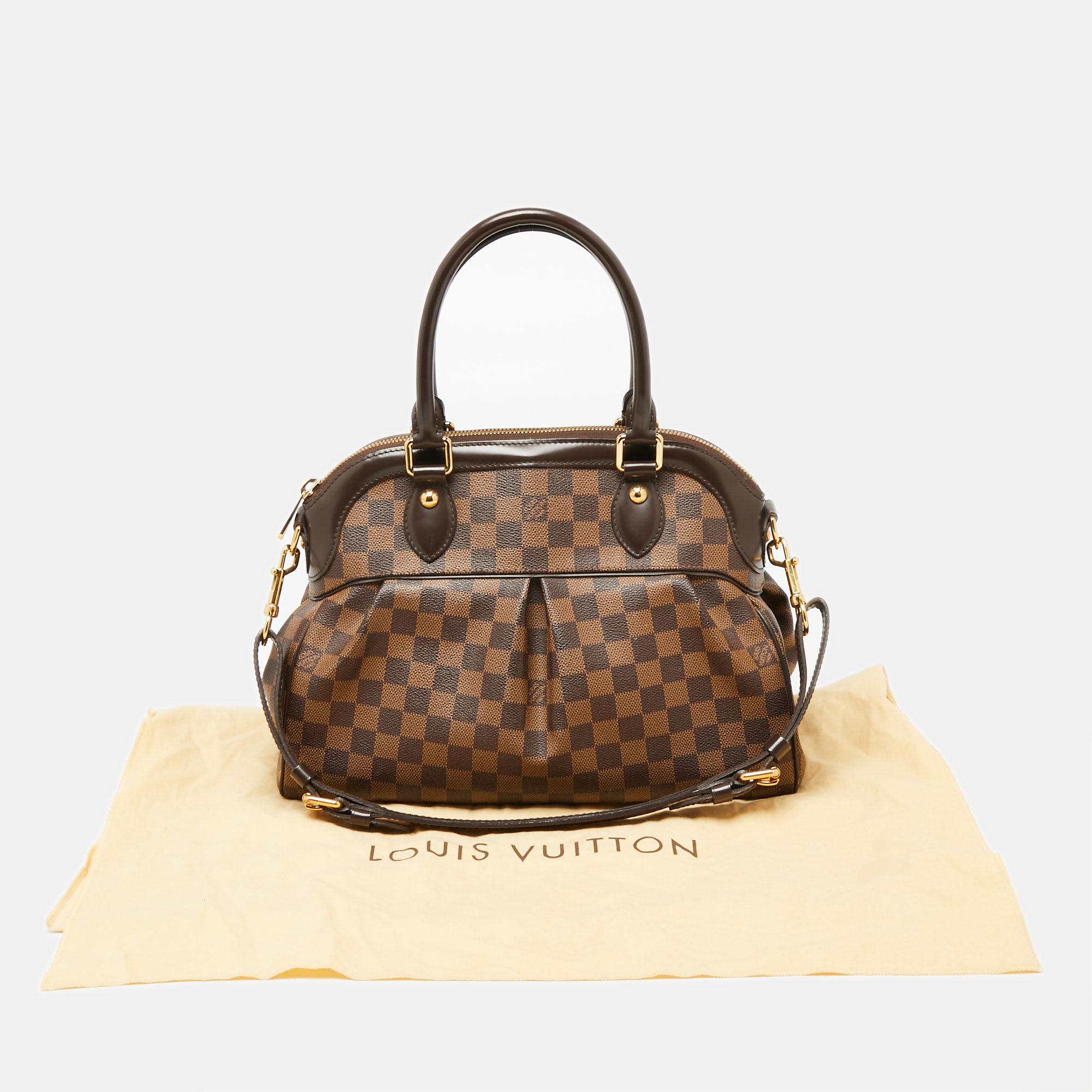 Louis Vuitton Damier Ebene Canvas Trevi PM Bag 7