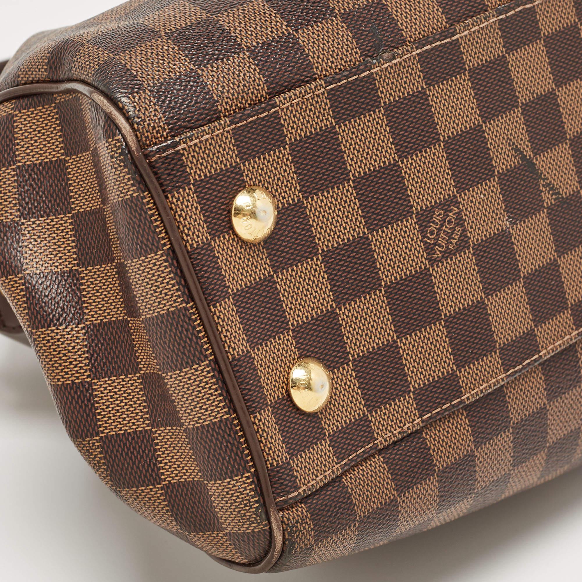Louis Vuitton Damier Ebene Canvas Trevi PM Bag 12