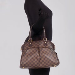 Louis Vuitton Damier Ebene Canvas Trevi PM Bag