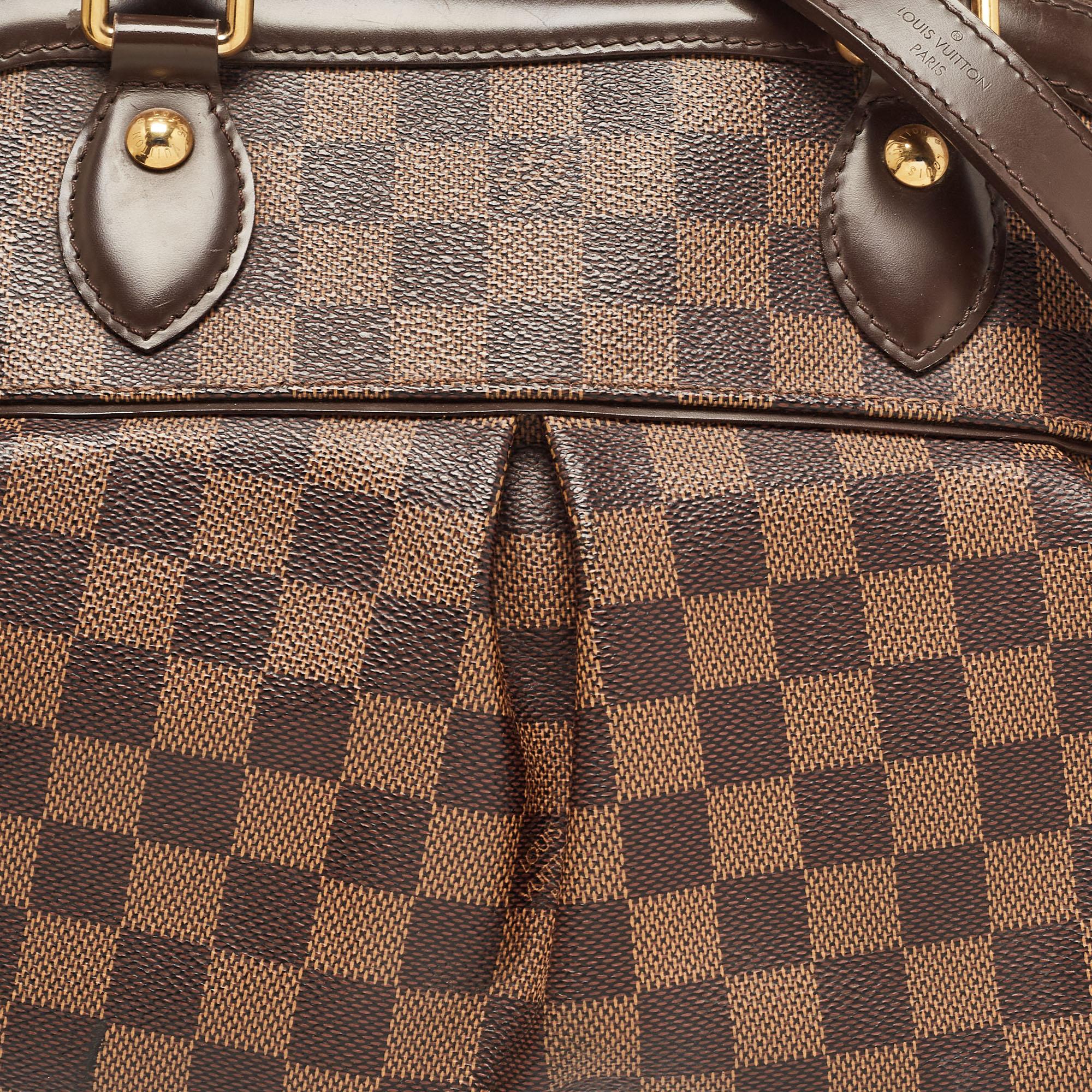 Louis Vuitton Damier Ebene Canvas Trevi PM Bag For Sale 1