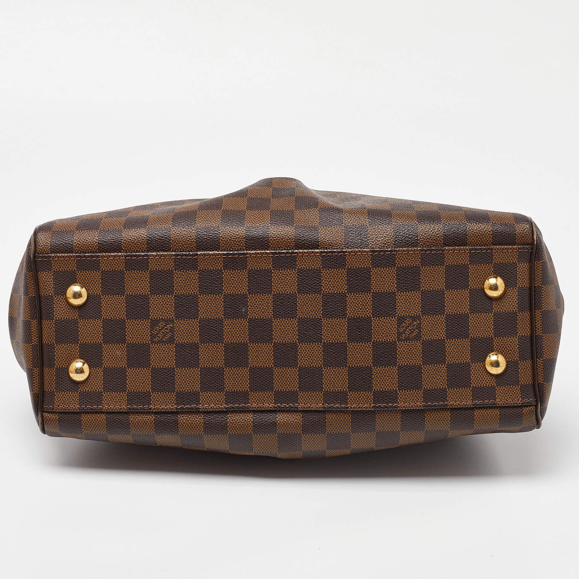 Louis Vuitton Damier Ebene Canvas Trevi PM Bag 1