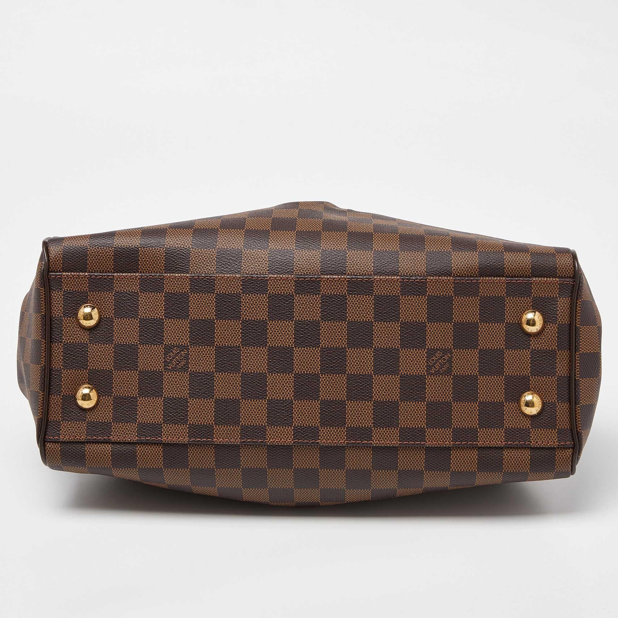 Louis Vuitton Damier Ebene Canvas Trevi PM Bag 1