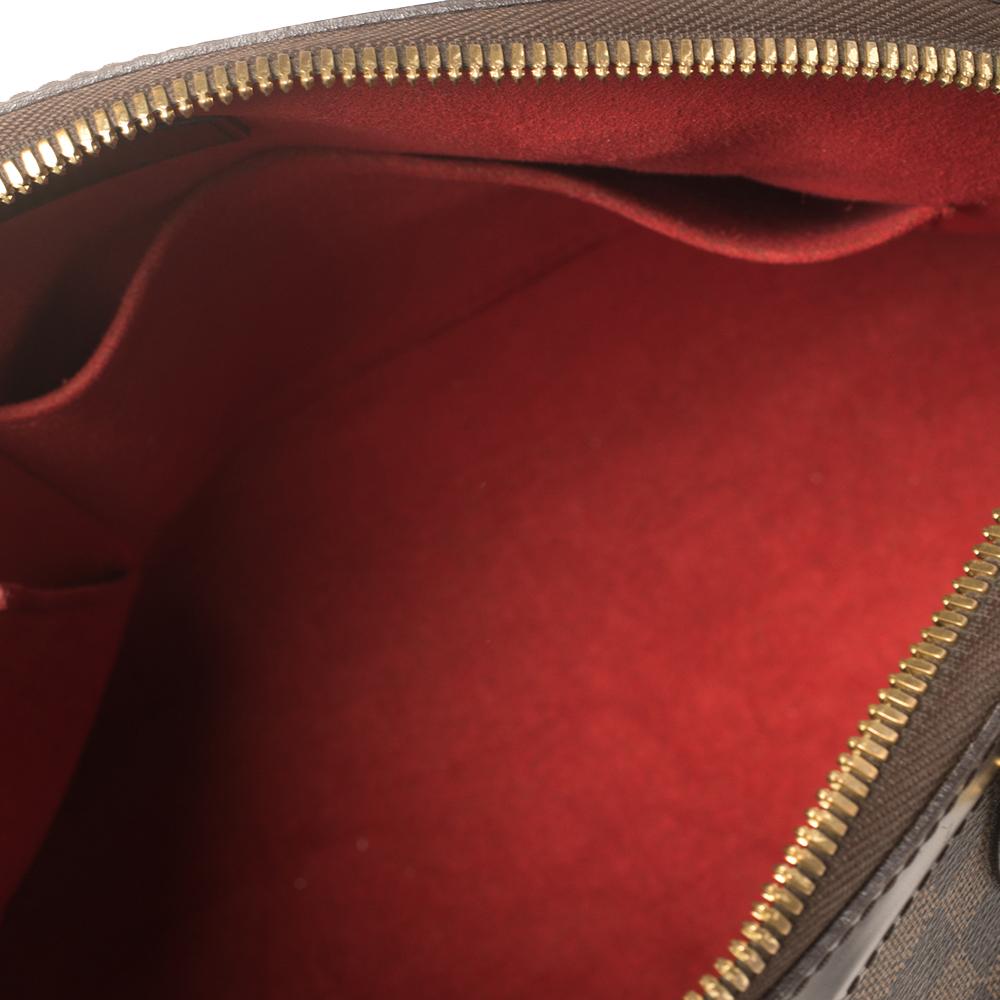 Women's Louis Vuitton Damier Ebene Canvas Trevi PM Bag