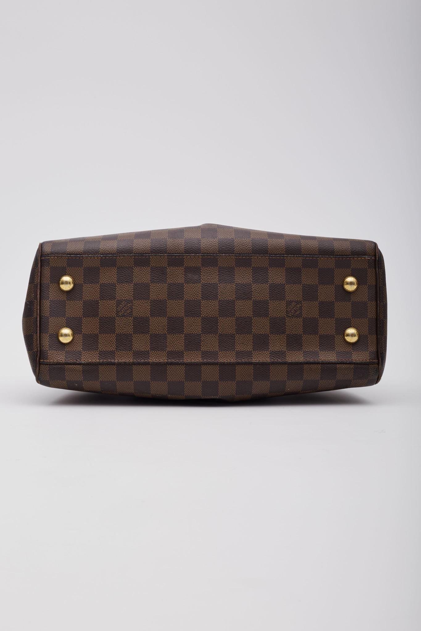 Louis Vuitton Damier Ebene Canvas Trevi PM Bag For Sale 2