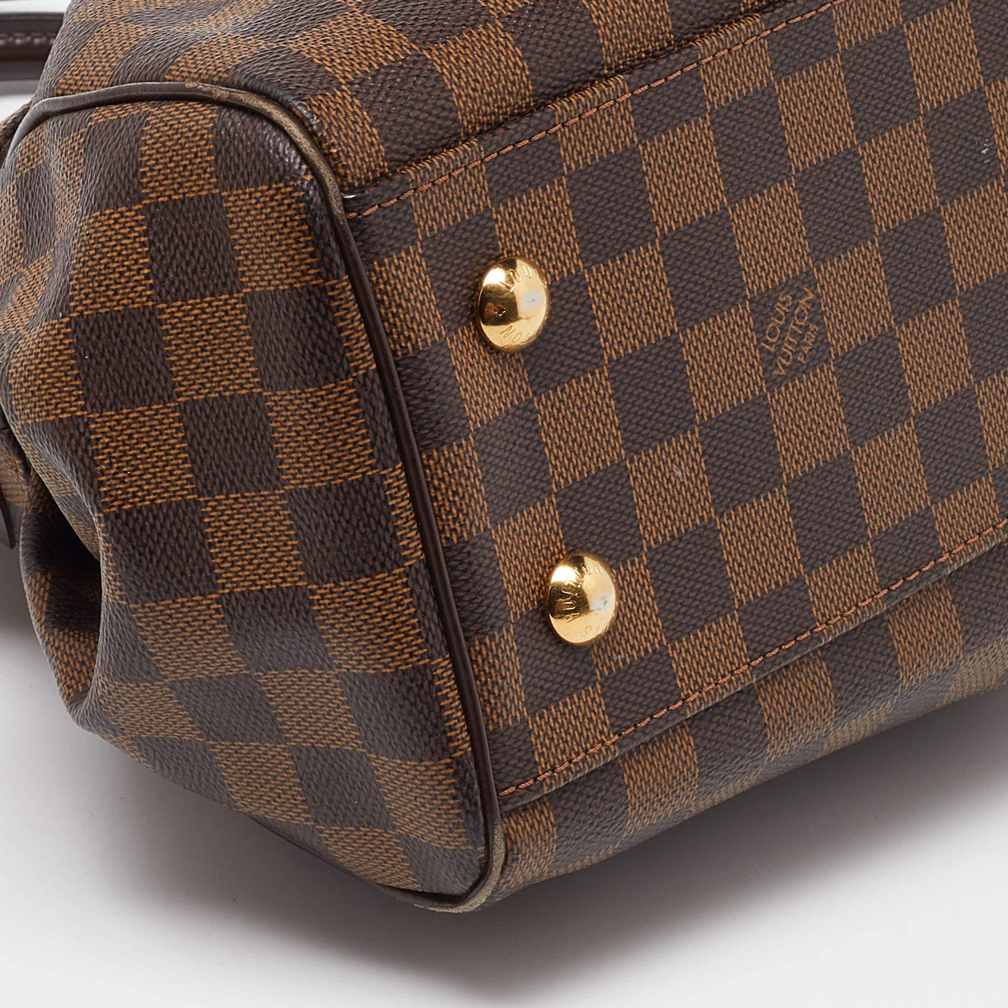 Louis Vuitton Damier Ebene Canvas Trevi PM Bag 4