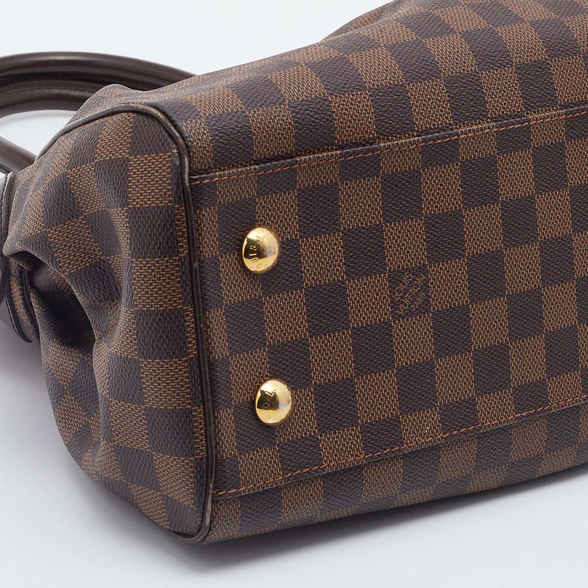 Louis Vuitton Damier Ebene Canvas Trevi PM Bag 3