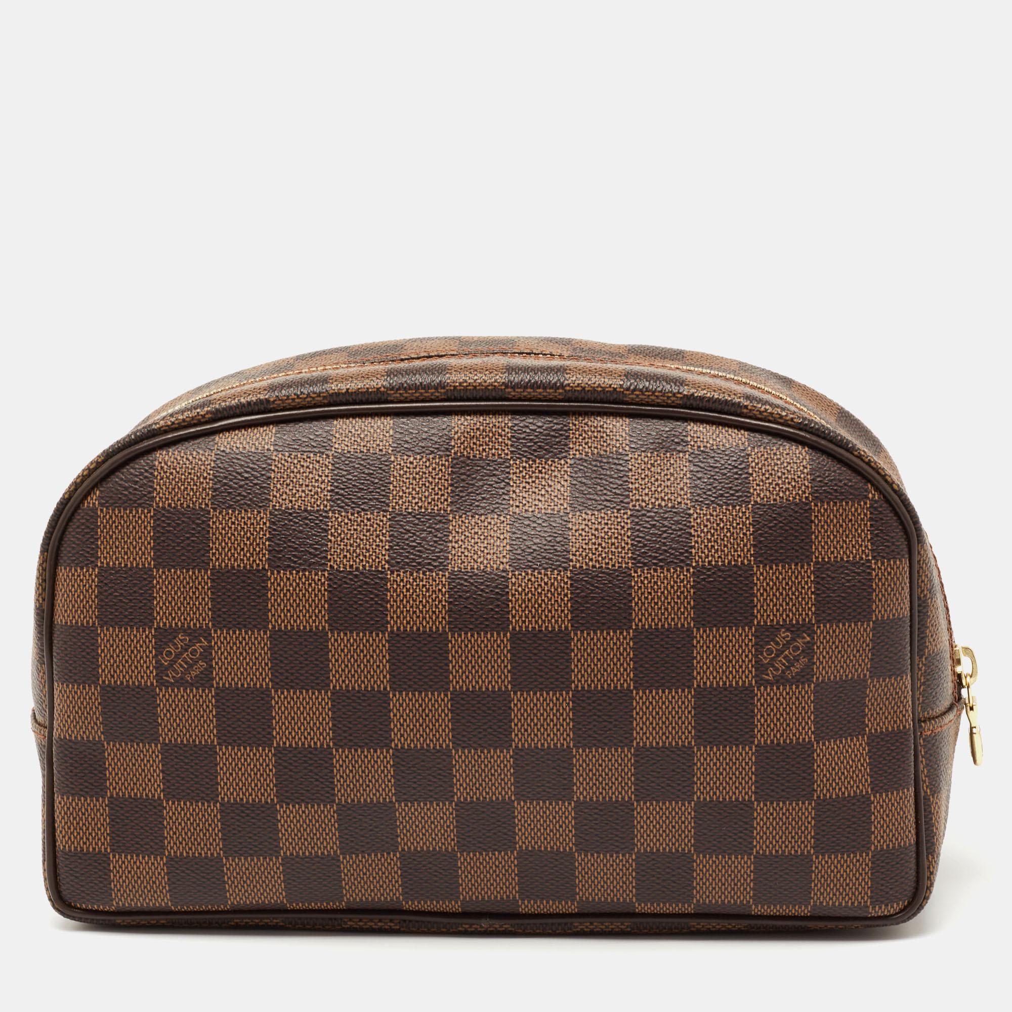 Louis Vuitton Damier Ebene Canvas Trousse Toiletry Pouch 25 1