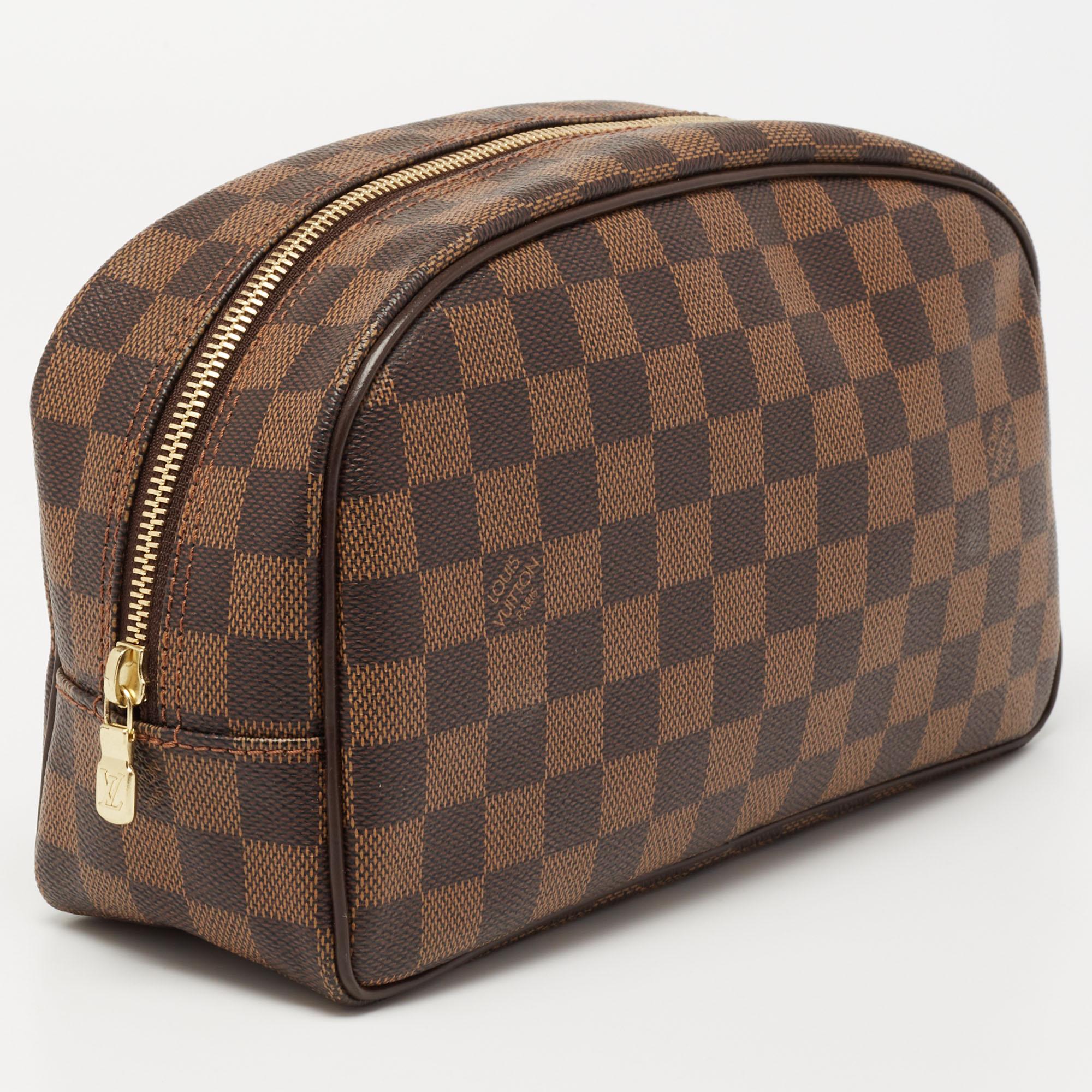 Louis Vuitton Damier Ebene Canvas Trousse Toiletry Pouch 25 2