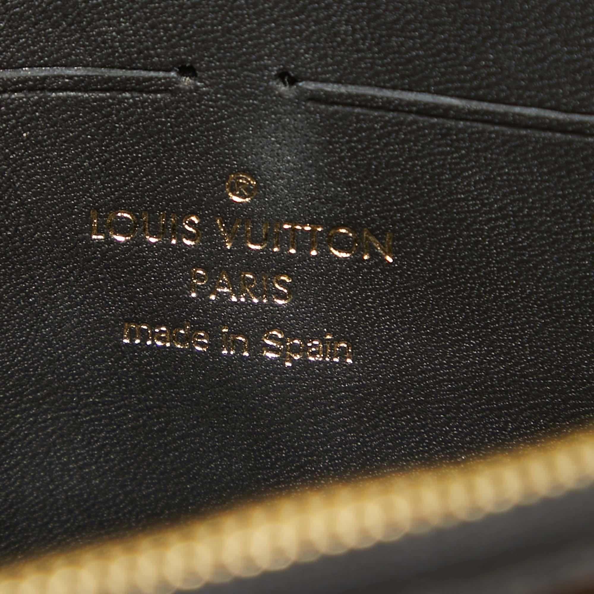 Louis Vuitton Damier Ebene Canvas Vavin Chain Wallet 1