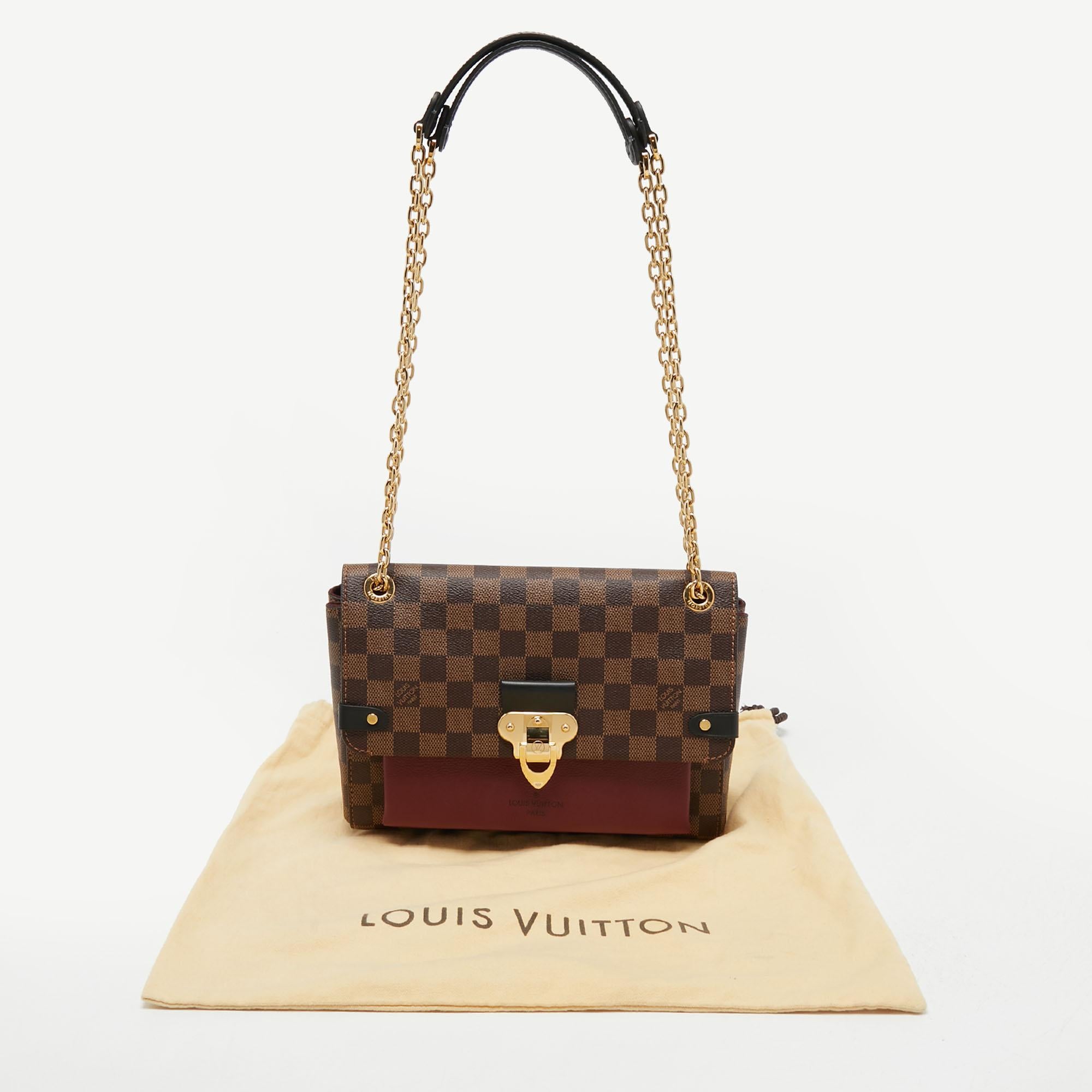 Louis Vuitton Damier Ebene Canvas Vavin PM Bag 4
