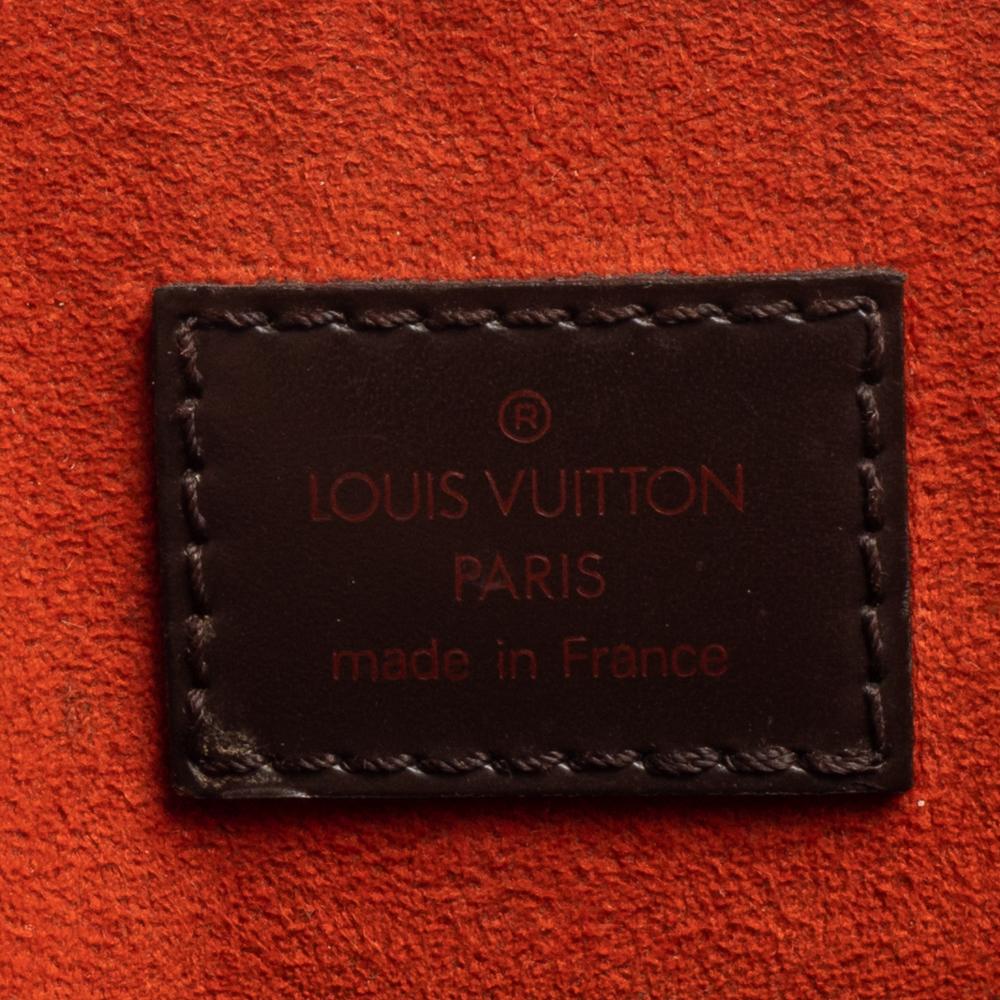 Louis Vuitton Damier Ebene Canvas Venice Sac Plat Bag 4