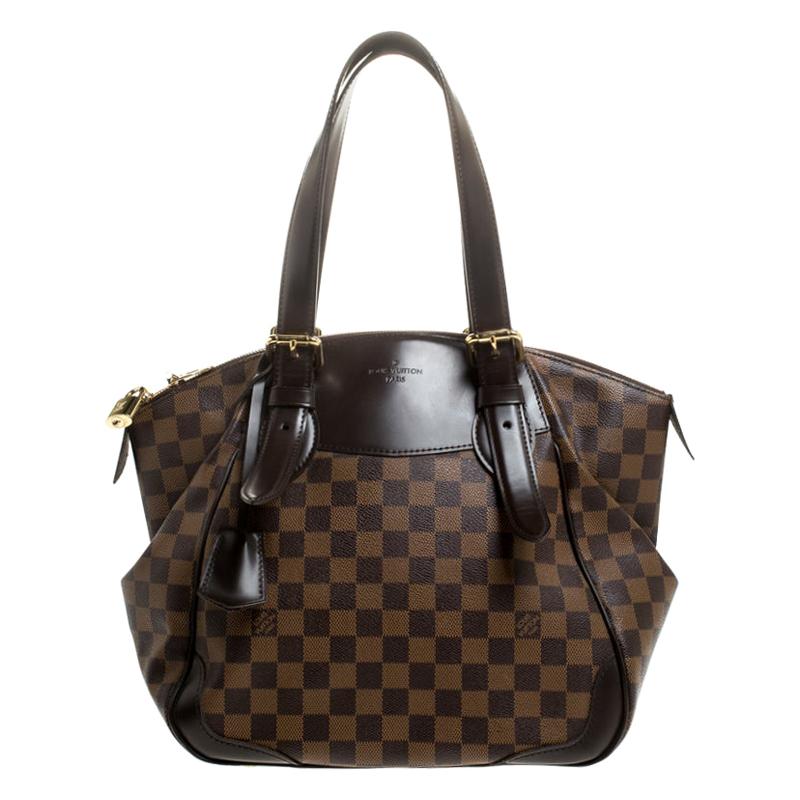 Louis Vuitton Damier Ebene Canvas Verona MM Bag