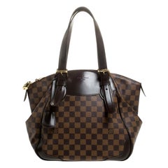 Louis Vuitton Damier Ebene Canvas Verona MM Bag