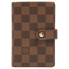 Louis Vuitton Damier Ebene Canvas Viennois Wallet