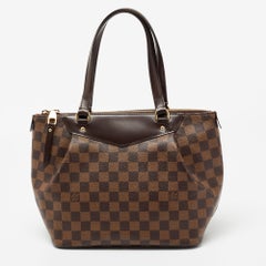 Louis Vuitton Damier Ebene Canvas Westminster PM Bag