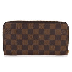 Louis Vuitton Damier Ebene Canvas Zippy Wallet