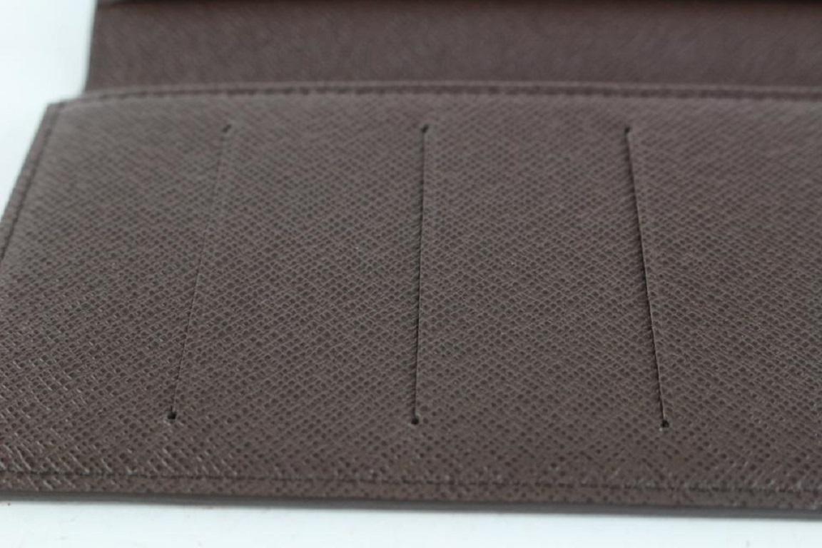 Louis Vuitton Damier Ebene Card Holder Long Bifold Wallet 928lv74 3