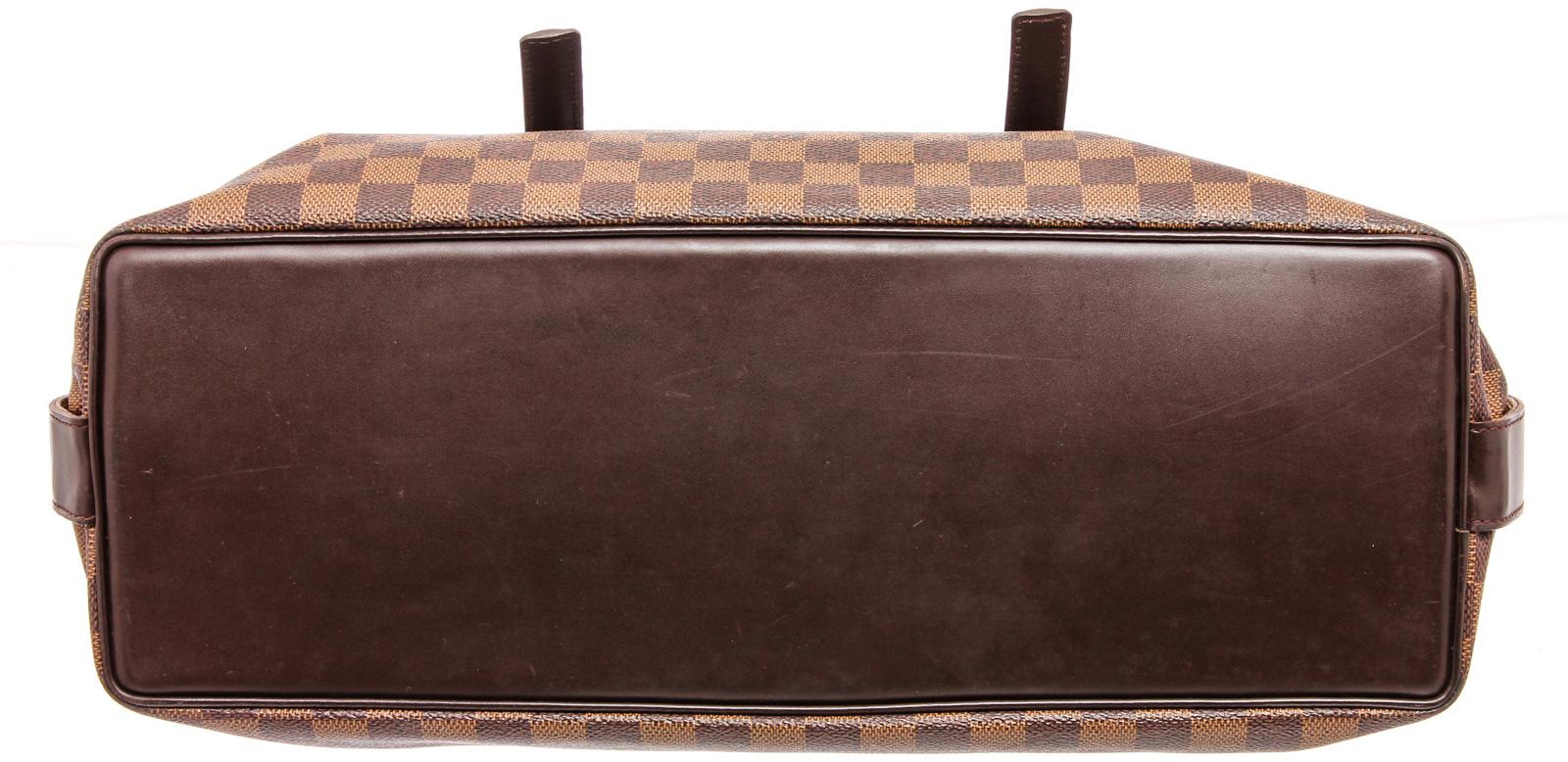 Brown Louis Vuitton Damier Ebene Chelsea Shoulder Bag