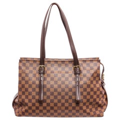 Louis Vuitton Damier Ebene Chelsea Shoulder Bag
