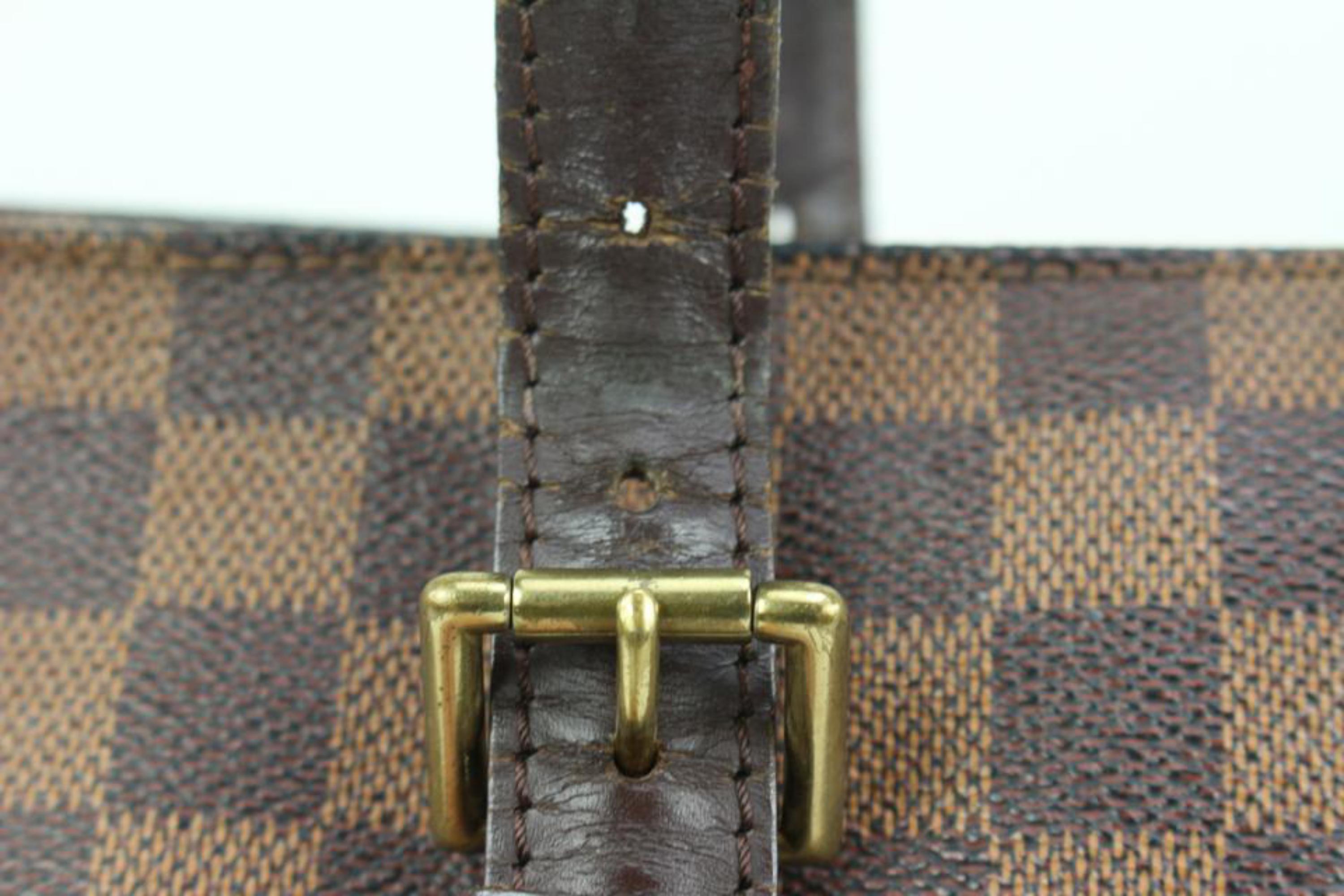 Louis Vuitton Damier Ebene Chelsea Zip Shoulder Bag Tote 84lk411s For Sale 3