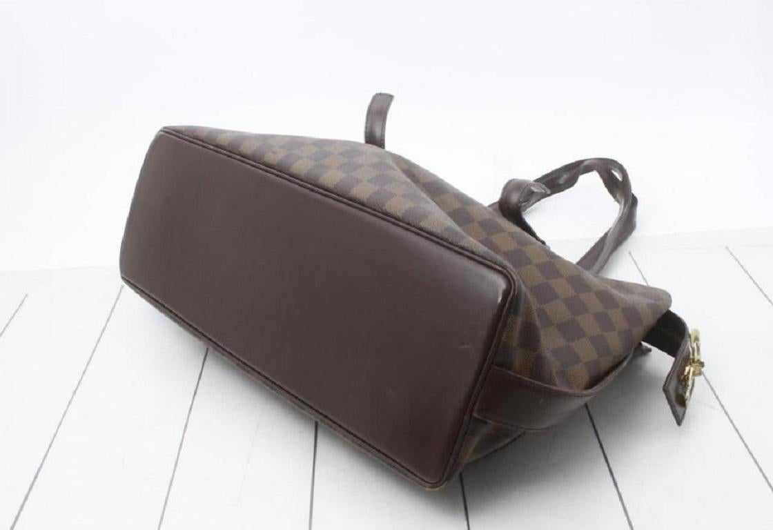 Louis Vuitton Damier Ebene Chelsea Zip Tote 861420 In Good Condition In Dix hills, NY