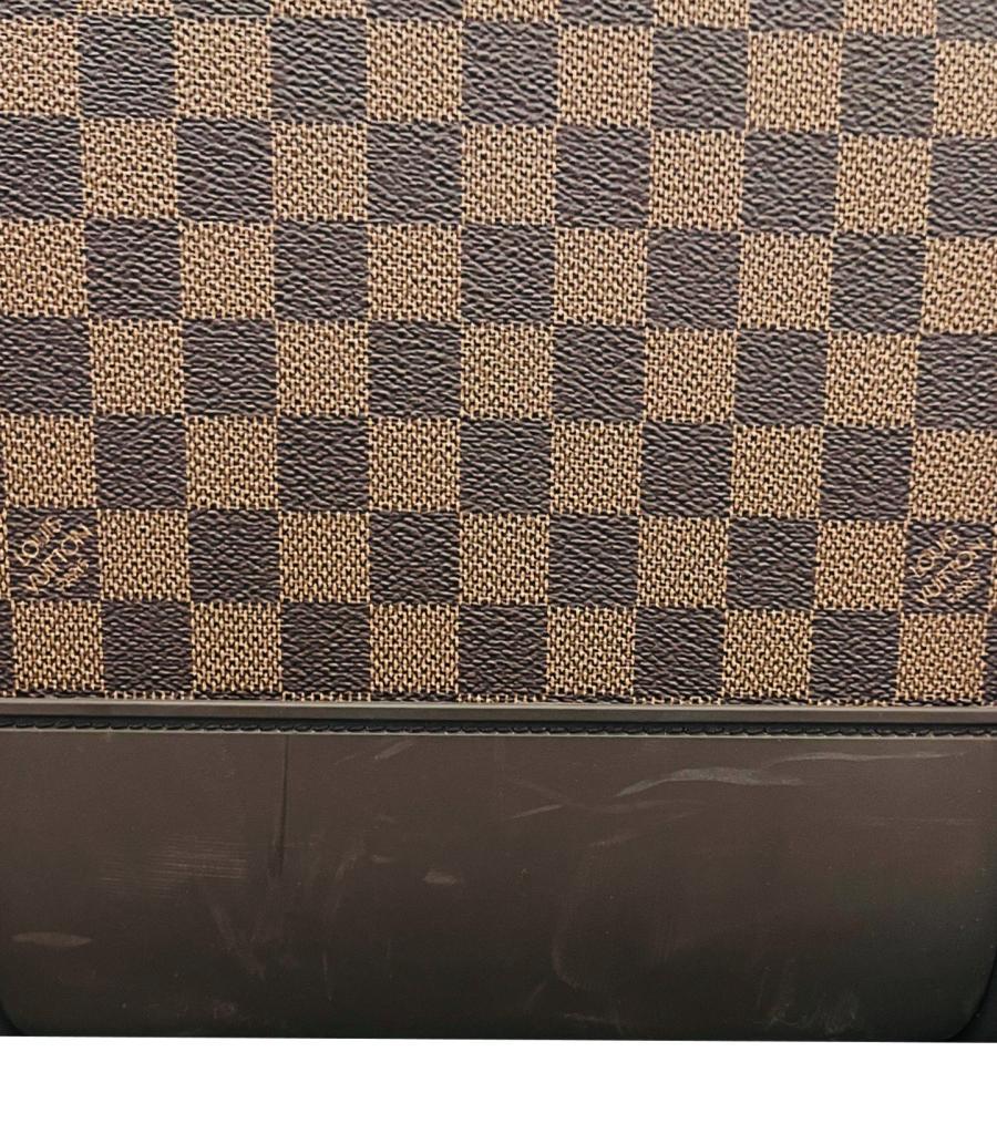 Louis Vuitton Damier Ebene Coated Canvas Eole Convertible Rolling Luggage Bag For Sale 13