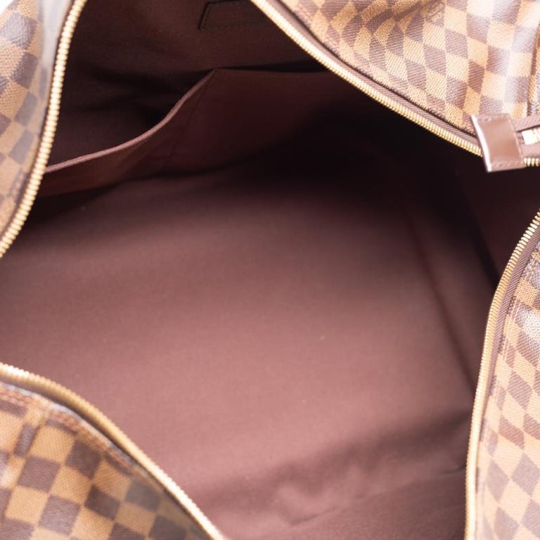 Louis Vuitton Duffle Eole Damier Ebene 50 Rolling Luggage 2way 234985 Travel  Bag For Sale at 1stDibs