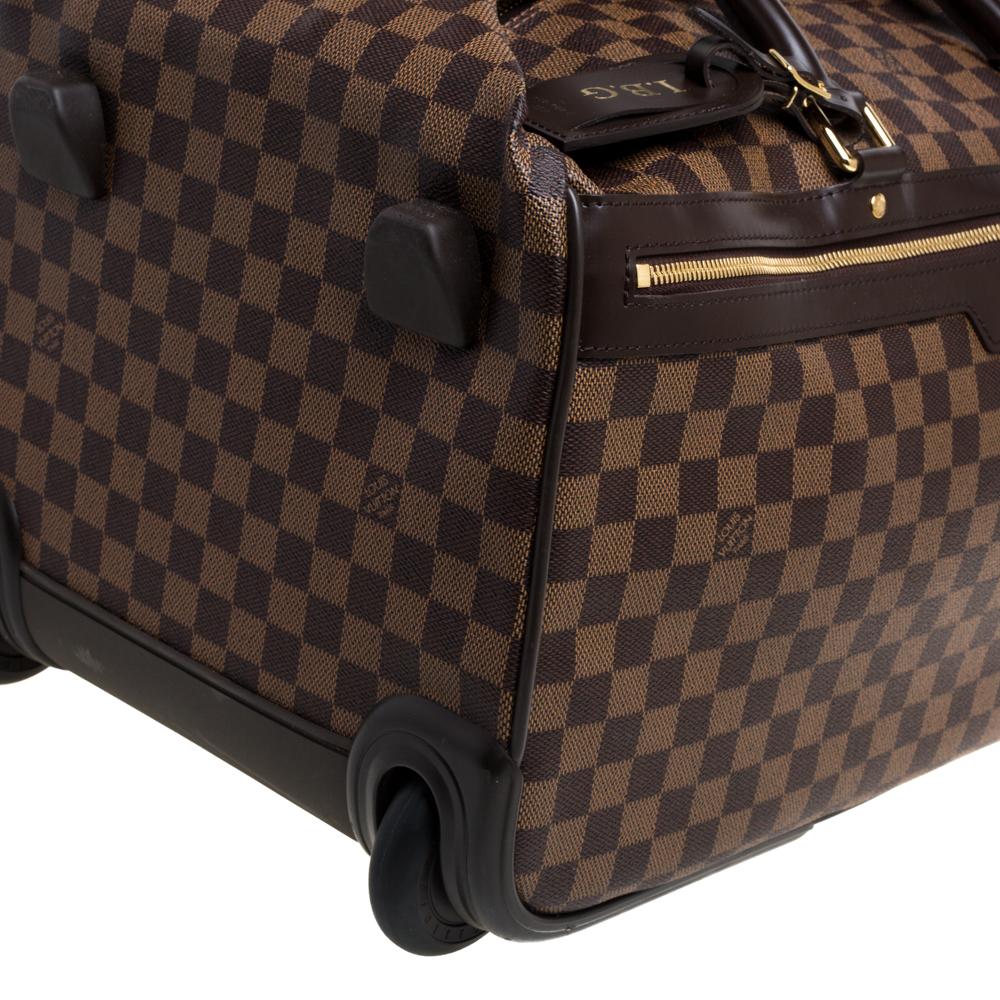Louis Vuitton Damier Ebene Coated Canvas Eole Rolling Luggage 50 cm 1