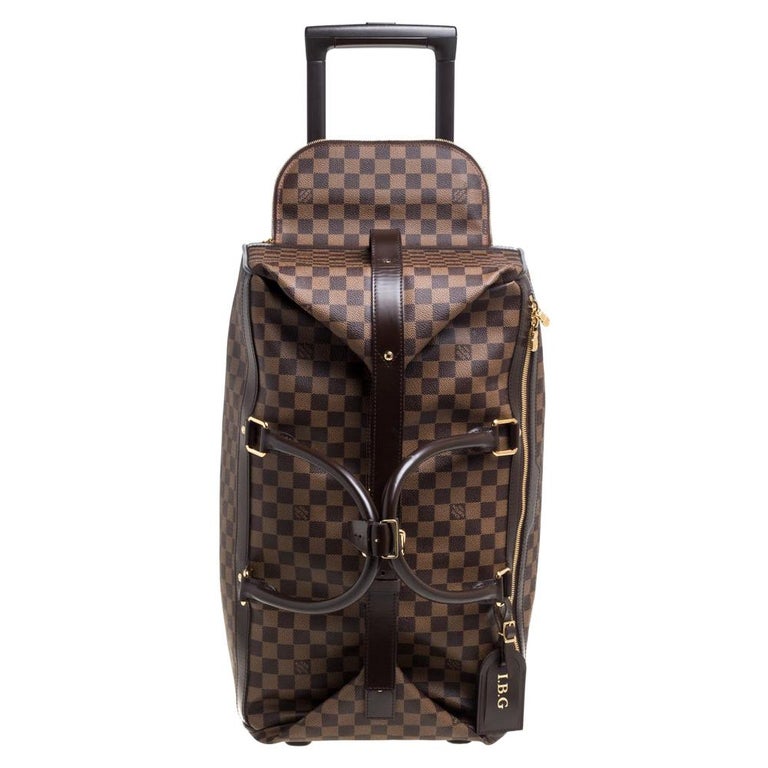 Louis Vuitton Damier Ebene Coated Canvas Eole Rolling Luggage 50 cm